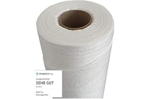 DeRiTex 150g/200g/300g/500g Premium-Poolvlies, Schutzvlies, Folienschutz, Schutzvlies für Pool oder Schwimmbad (Vlies 200g/m², 1m x 25m = 25m²)