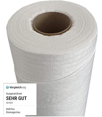 350 M² Garden Fleece Weed Control Fabric Drainage Fleece 150 G 1 M Wide