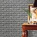Price comparison product image Cebbay DIY Brick Wallpaper Tiles Self-adhesive 3D Foam Wall Panels for Home Decor TV Walls kitchen bedroom living room Background Wall Decor ( Square - 1 pieces 3.87 sqft)