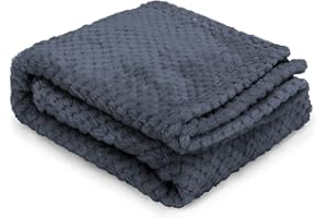 Nobleza Morbida Coperta in Pile per Cani e Gatti Confezione Color Grigio Misure 80 * 80cm