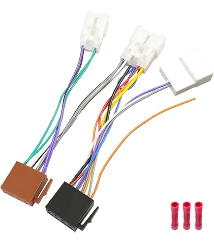 Câble Adaptateur Radio Tomzz 7021-000 Compatible Isuzu D-Max, Rodeo, Toyota Landcruiser - Norme ISO 16 Pôles