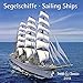 Segelschiffe Sailings Ships 2018 - Broschürenkalender - Wandkalender - mit herausnehmbarem Poster - Format 30 x 30 cm by