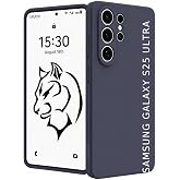 URUCHI Samsung S25 Ultra ile Uyumlu Kılıf, İ&ccedil;i Kadife Kaplamalı İnce Sıvı Silikon Kapalı Kamera Tam Koruma Yumuşak Silikon Ka