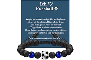 FAOMZQ Fussball Basketball Geschenke Jungen, Fußball Armband für Junge Teenager, Geschenk für Jungs Sohn Bruder Neffe Enkel zum Geburtstag Abschluss Weihnachten
