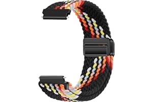 Issinlky 18MM 20MM 22MM Nylon geflochtene armband, Quick Release elastische armband für Frauen Männer