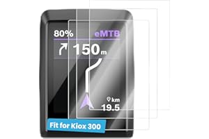 Besudo 3 Stück Displayschutzfolie für Kiox 300 Display aus Gehärtetem Glas - HD-Klare Kiox 300 Displayschutz Schuzfolie, Schutz gegen Wasser&Kratzer, 9H Härte, Displayschutzfolie