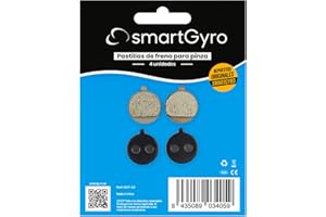 smartGyro Repuesto Original - Pastillas de Freno para Pinza Bolids (4 UNID), Patinetes Eléctricos Speedway v3, RockWay PRO, SpeedWay PRO, Crossover Dual PRO, Ziro y Ziro PRO