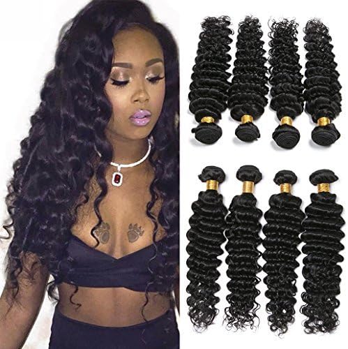 Silkylong Deep Wave Peruvian Hair 14 16 18 20 inch Human Virgin hair Curly Hair Extensions Weave Cheap