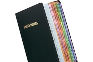 tabbies Rainbow Spanish Catholic Bible Indexing Tabs, Old & New Testaments Plus Catholic Books, 90 Multi-Colored Tabs Inc. 71 Books & 19 Ref. (58347)