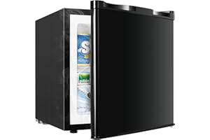 VPCOK DIRECT Gefrierschrank klein Tiefkühltruhe / 31 Liter Nutzinhalt/Temperaturbereich: -14℃ bis -20℃ / Schwarz