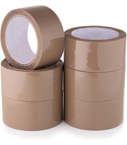 3M Shipping Tape 1.88 Inch X 400 Inches - Carton Sealing Tape With Dispenser