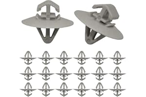 Pulchra 50Pcs Trafic Side Door Moulding Panel Trim Clips For Vauxhall Vivaro/Renault Plastic Clips