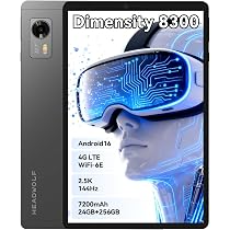 Headwolf Titan 1 Android 16 Tablet 8.8 Inch with Gemini AI
