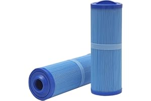 ZAYMDO Spa Filterkartusche, 2Pcs 4CH-949 Filterpatrone Whirlpool Filter Ersatz für Pleatco PWW50L, Unicel 4CH-949, Filbur FC-0172, 50 sq. ft. Spa Filter (Blue)