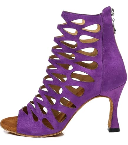 TRIWORIAE - Dansschoenen voor dames en meisjes, latijn/balzaal, standaard meisjes, hakhoogte 5 cm Beige 40