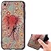 Produktbild Hülle für iPhone 7,Handyhülle für iPhone 8,Ultra Dünn Handyhülle,Leweiany 3D Kreativ Bunte Malerei Elefant Painted Matt Prägung Muster Ultra Dünn Soft TPU Silikon Gummi Schutzhülle Kratzfeste und Scratch-Resistant Handytasche Schutz Handy Hülle Case Rückseite Handy Tasche Premium Shell Slim Etui Schale Bumper Case für Apple iPhone 7/8 4.7 Zoll Anti-Scratch Schutzhülle