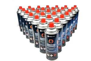 EUROCATCH Cartuccia di Gas - 28 Pezzi - Gas butano - bombole di Gas - Prese a Gas butano - Ricarica - 227 g