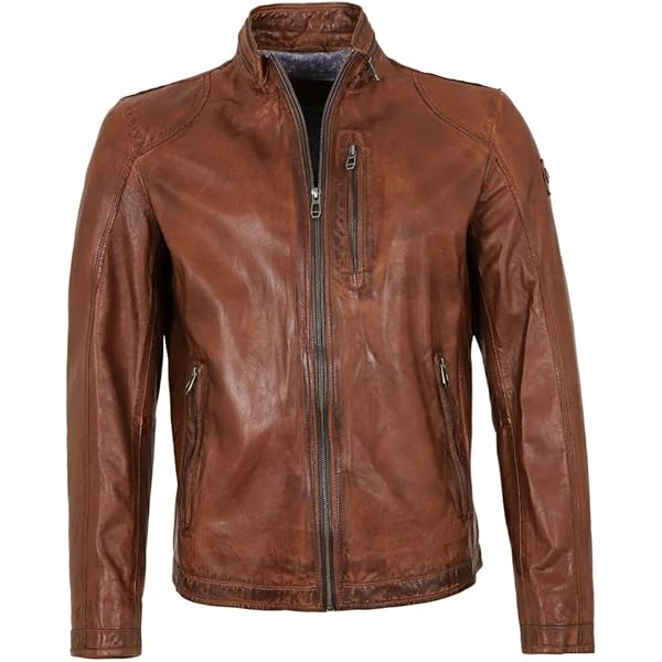 Leder Jacke Herren Jacke Hi Buxter Kunstlederjacke Hi-Buxter