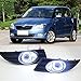 Produktbild eeMrke EE-2015Y02-AE5131 Auto Angel Eye Tagfahrlicht Halogen Nebelscheinwerfer Kits für Škoda Fabia II (5J) 2012-2014