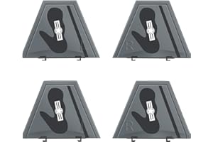 HAWK'S WORK Alas Verticales, Piezas de Repuesto para Avión RC 822P (2 Pares)