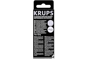 ANAKEL HOME Krups odkamieniacz ekspres do kawy XS300010 tabletki zmiękczające ekspres do kawy, tabletki Krups do czyszczenia, ekspres do kawy, 1,5 g x 10 sztuk