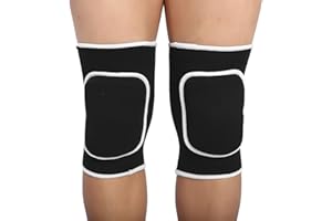 VGEBY Genouillère Sport Protection Hommes Femmes Support Soutien de Genoux Élastique Soulagement Douleurs Articulaires et Arthrite pour Danse Basketball Volleyball