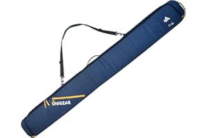 Unigear SKI-Mogul Ski Bag, 360° Fully Padded Protection, Water-Resistant and Durable up to 192cm for Snow Air Travel Transport