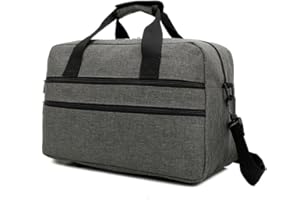 Raykong Ryanair Borsa da Cabina 40x20x25 cm Bagaglio da Viaggio Borsa da Cabina per Aereo a Mano Cinghia Regolabile con Rinforzo per le Spalle.(Cab2-Grigio)