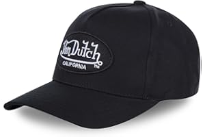 Von Dutch Casquette Homme & Femme 100% Coton, Casquette Baseball, Sans Déformation, Original et Athlétique