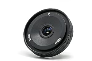 AstrHori 10mm F8 II APS-C Objectif de caméra prime manuel ultra grand angle fisheye compatible avec les appareils photo Sony E-Mount sans miroir