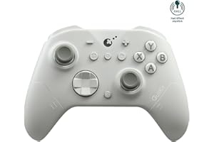 AKNES GuliKit ES Mando Inalámbrico para Switch 1/2, Windows/Android/Mac/Steam Deck con 3.25ms de Baja Latencia, Joysticks de Efecto Hall, Wake-Up Switch1/2, D-Pad de Interruptor Táctil - Gris