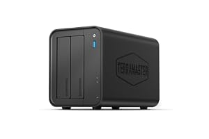 TERRAMASTER F2-425 2-Bay NAS-lagring – Intel x86 Quad-Core CPU