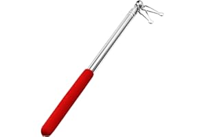 Anley Tragbarer Stab mit Clips - 4-Fuß-Teleskop-Handfahnenmasten, Leichtgewichtiger ausziehbarer Edelstahl mit rutschfestem Griff - Zusammenklappbarer Fahnenmast für Reiseleiter & Zeiger