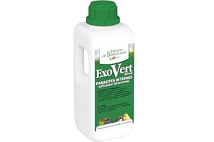 Ferme de Beaumont ExoVert 250 ML - Purge parasites internes Liquide concentré Oiseaux