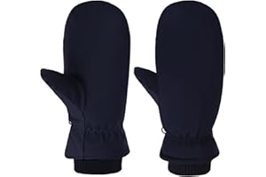 Bseical Guantes Termicos, Manoplas Invierno, Guantes Nieve Hombre, Guantes Esqui Mujer, Guantes Pantalla Tactiles Esqui Nieve Running Ciclismo MTB Moto para Frio Algodon Impermeables