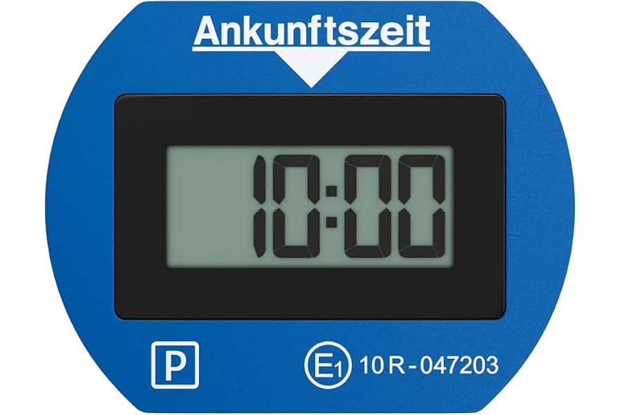 Needit elektronische Parkscheibe Park Lite I automatische Parkscheibe elektrisch mit Zulassung vom Kraftfahrt-Bundesamt I Dig
