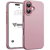 Babilden iPhone Kılıf İnce Sıvı Silikon 3 Katmanlı Tam Kaplamalı Yumuşak Jel Kau&ccedil;uk Kılıf Kapak, Kapalı Lila (iPhone 16 9)