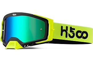 ‎SGTTX SGTTX Motocross-Brille Antibeschlag staubdichte Motorradbrille MTB ATV Mountain Downhill Trail Dirt Jump Radfahren Offroad Racing MX-Brille mit abreißbarer Moto-Brille für Helme Männer Frauen