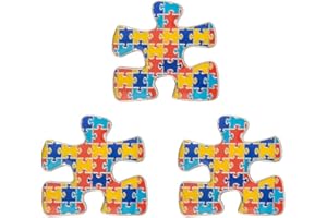 SINWINKORI Autismus-Bewusstseins-Puzzle, Metall-Anstecknadel