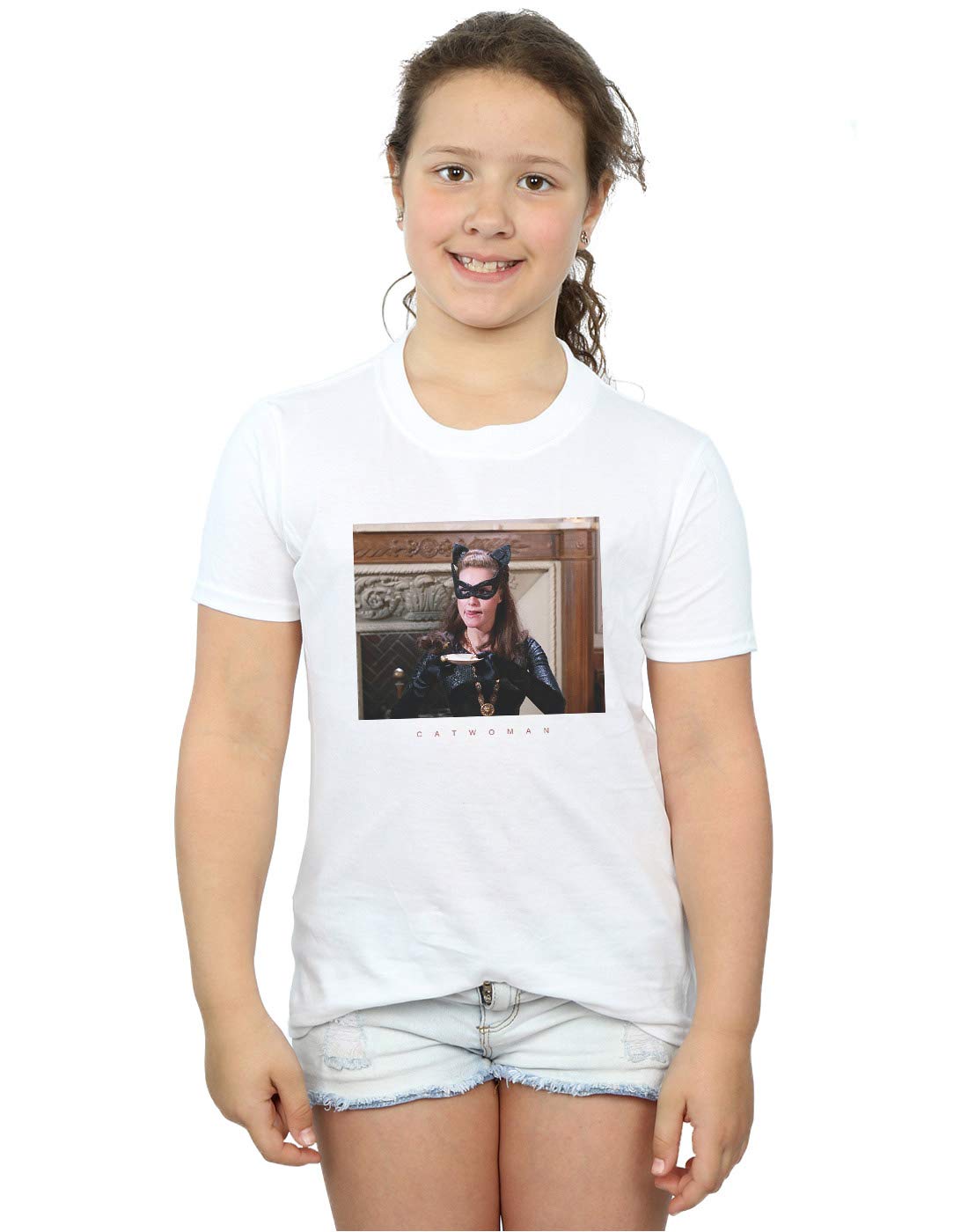 DC-Comics-Mdchen-Batman-TV-Series-1966-Catwoman-Photo-T-Shirt