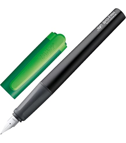 LAMY dialog black – vulpen zonder dop met draaimechanisme – 14 kt gouden penpunt, gedeeltelijk geplatineerd - penpunt EF – incl. inktpatroon T10 blauw & converter Z27 – rechtshandig
