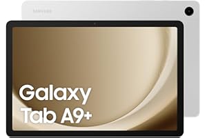Samsung Galaxy Tab A9+ Tablette Android, 64 Go de Stockage, Grand écran de 11", Wifi, Son 3D, Argent (version FR)