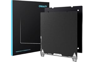 Creality Ufficiale Ender 3 V3 KE - Piastra in PEI 235 x 235 mm, superficie strutturata, flessibile rimovibile in acciaio a molla per Ender 3S1/3S1 Pro/3V2 Neo/3V3/3V3 SE K1/K1C