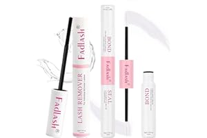 FADLASH Lash Bond and Seal with Remover 15ml Bond and Seal Lash Glue Super Strong Hold DIY Klej do przedłużania rzęs Delikatny zmywacz do rzęs do przedłużania rzęs Cluster Lash Glue Remover