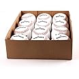 BARNETT LL-1 match and practice baseball ball size 9" white, 1 dozen