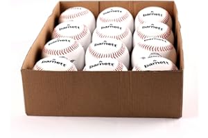 BARNETT LL-1 Bala de Béisbol competición/Entrenamiento, 9'', Blanco, 1 docena