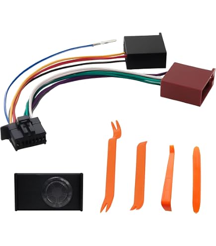 Câble Adaptateur ISO Autoradio Pour JVC KD-X141, X341BT, X342BT, KMM-BT203 - Neuf