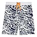 Bluezoo Kids Boy's Navy Hibiscus Floral Swim Shorts Age 8-9 7735856