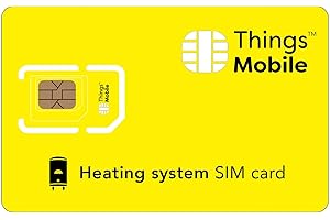 SIM Card per IMPIANTI DI RISCALDAMENTO Things Mobile con copertura globale e rete multi-operatore GSM/2G/3G/4G LTE, senza costi fissi, senza scadenza e tariffe competitive. 10 € di credito incluso