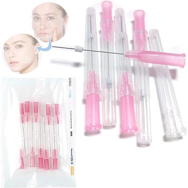 PHYMAT Moira PDO Fadenlift-Kit – 40 Stück Mono-Schraubfäden Für Gesichts- & Ganzkörper-Lifting